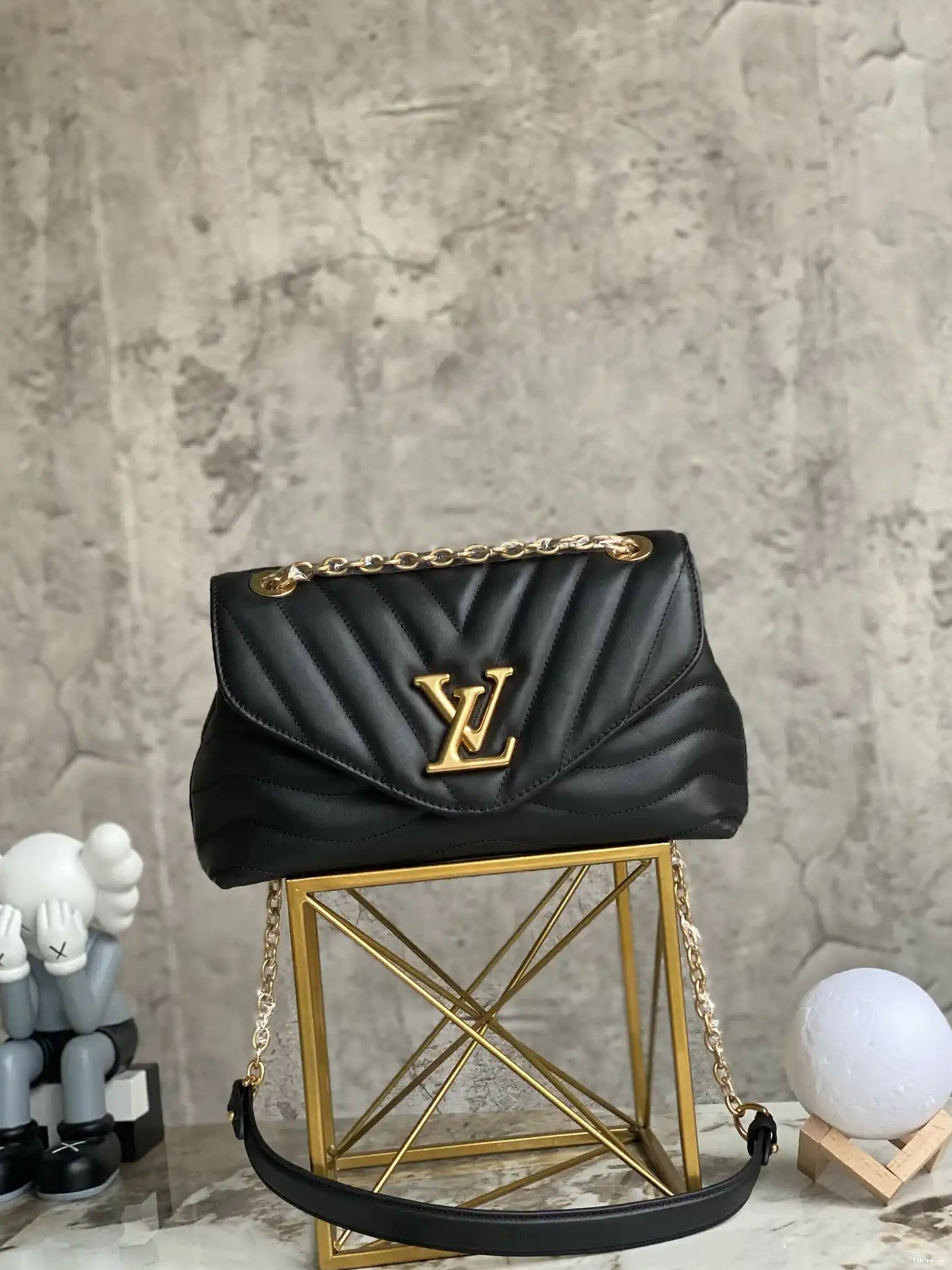 NEW VUITTON WAVE BAG LOUIS CHAIN 0701